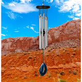 Woodstock Chimes WAGBL The Original Guaranteed Musically Tuned Small Agate Wind Chime, Blue