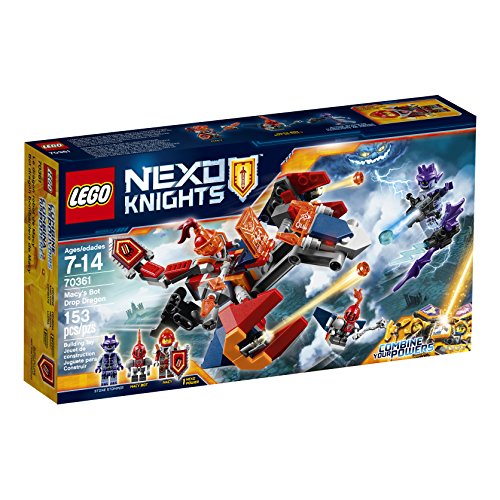 LEGO Nexo Knights Macys Bot Drop Dragon 70361 Building Kit 153 Piece