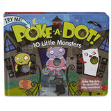 Melissa & Doug Poke A Dot 10 Little Monsters Book