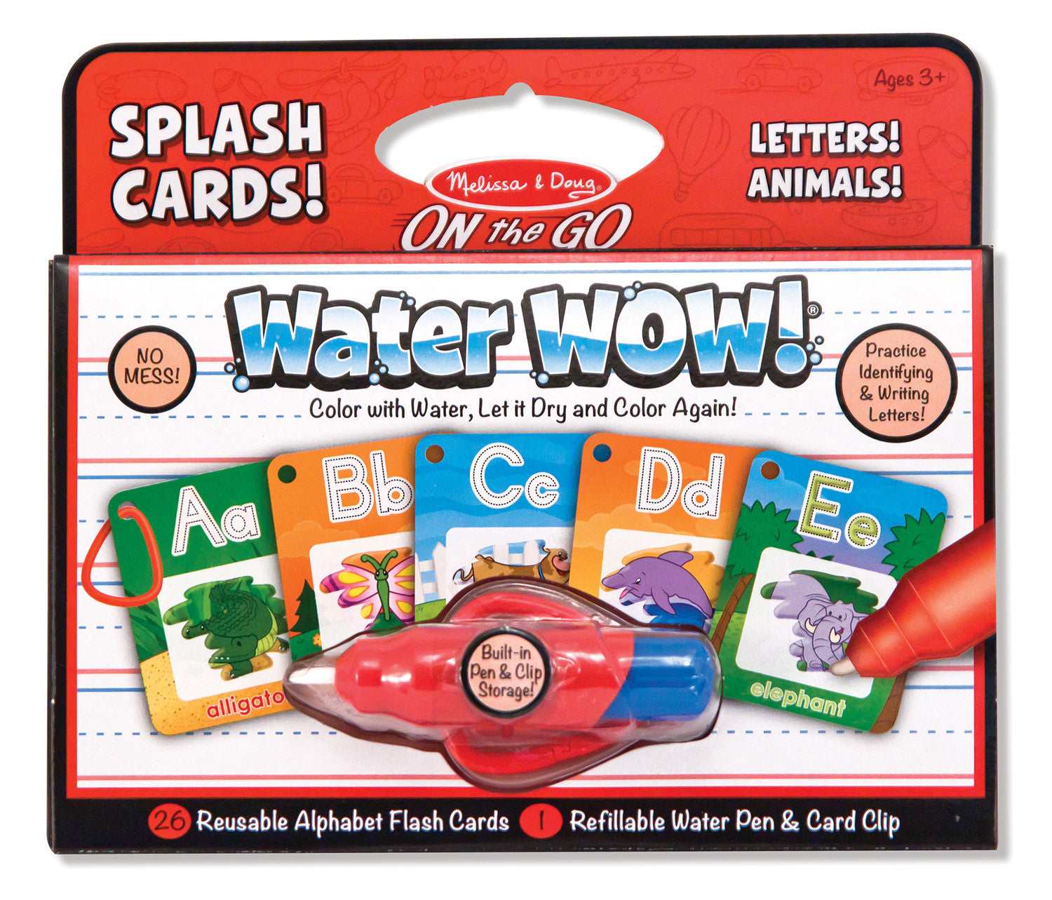 Melissa & Doug Water Wow! Splash Cards Alphabet 5236