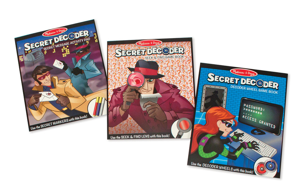 Melissa & Doug Secret Decoder Deluxe Activity Set