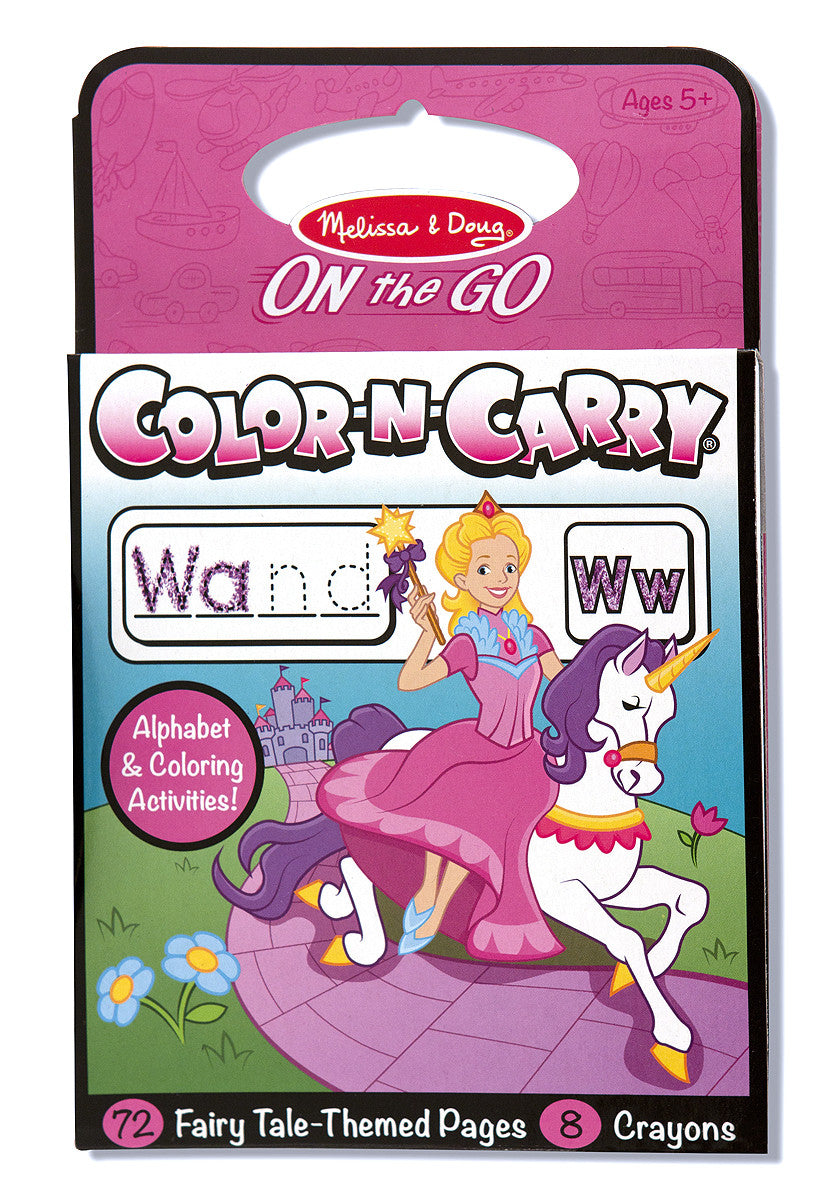 Melissa & Doug ColorNCarry - Fairy Tale