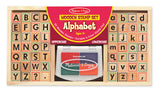 Melissa & Doug Alphabet Stamp Set 3557