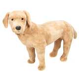 Melissa & Doug Giant Yellow Labrador - Lifelike Stuffed Animal Dog (nearly 2 feet tall)