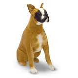 Melissa & Doug Giant Boxer - Lifelike Stuffed Animal Dog