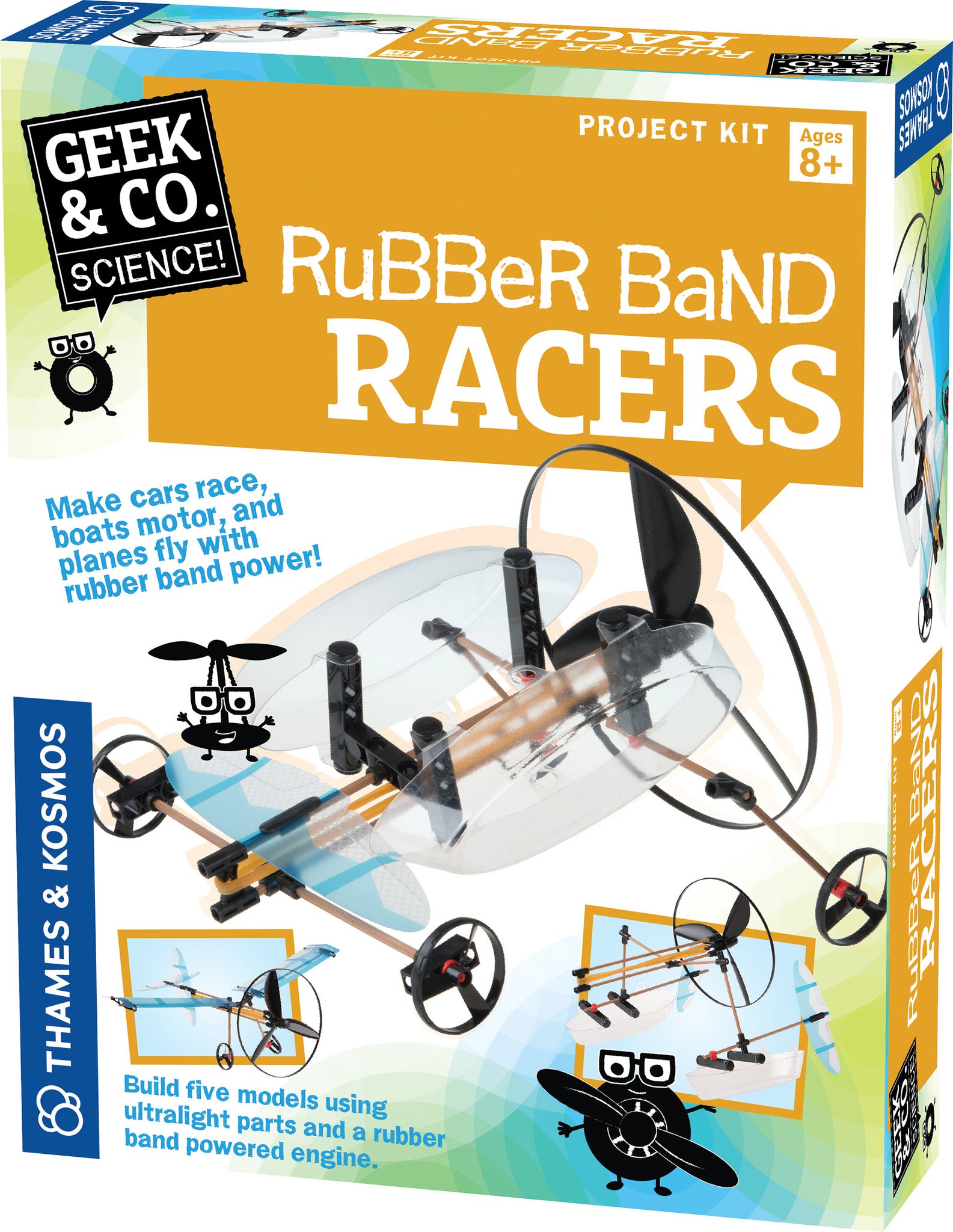 Thames & Kosmos Rubber Band Racers 550020