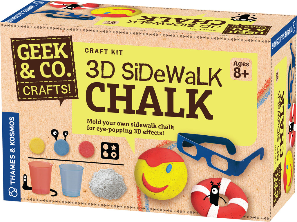 Thames & Kosmos 3D Sidewalk Chalk 553002