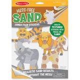 Melissa & Doug Mess-Free Sand Jumbo Foam Stickers, Jungle