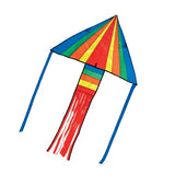 Melissa & Doug Rainbow Rocket Delta Kite (39-Inch Wingspan)