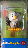 Bundle of 2 |Fisher-Price Little People Single Animal (Penguin + Owl)