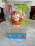 Bundle of 2 |Fisher-Price Little People Single Animal (Tiger + Monkey)