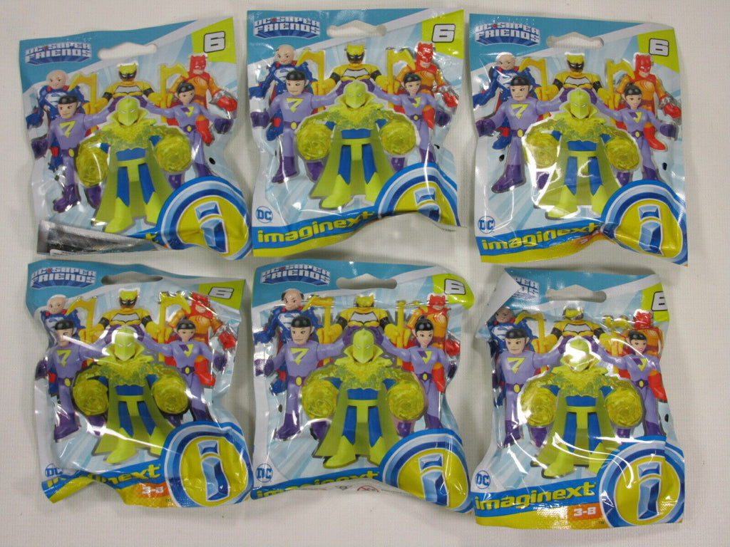 Imaginext DC Super Friends Series 6 Blind Bag Complete Set NEW SEALED