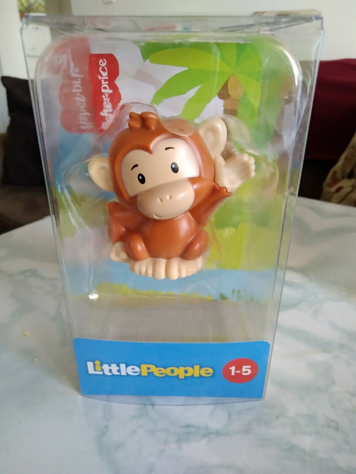 Bundle: Fisher-Price Little People Animals Monkey & Elephant