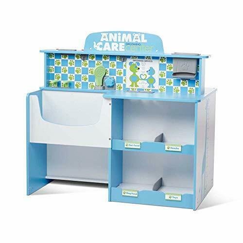 Melissa & Doug Animal Care Activity Center & Tote & Tour Pet Travel Play Set
