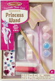 Melissa & Doug Princess & Fairy Scenes - Mess Free Glitter Series & 1 Scratch Art Mini-Pad Bundle (09509)