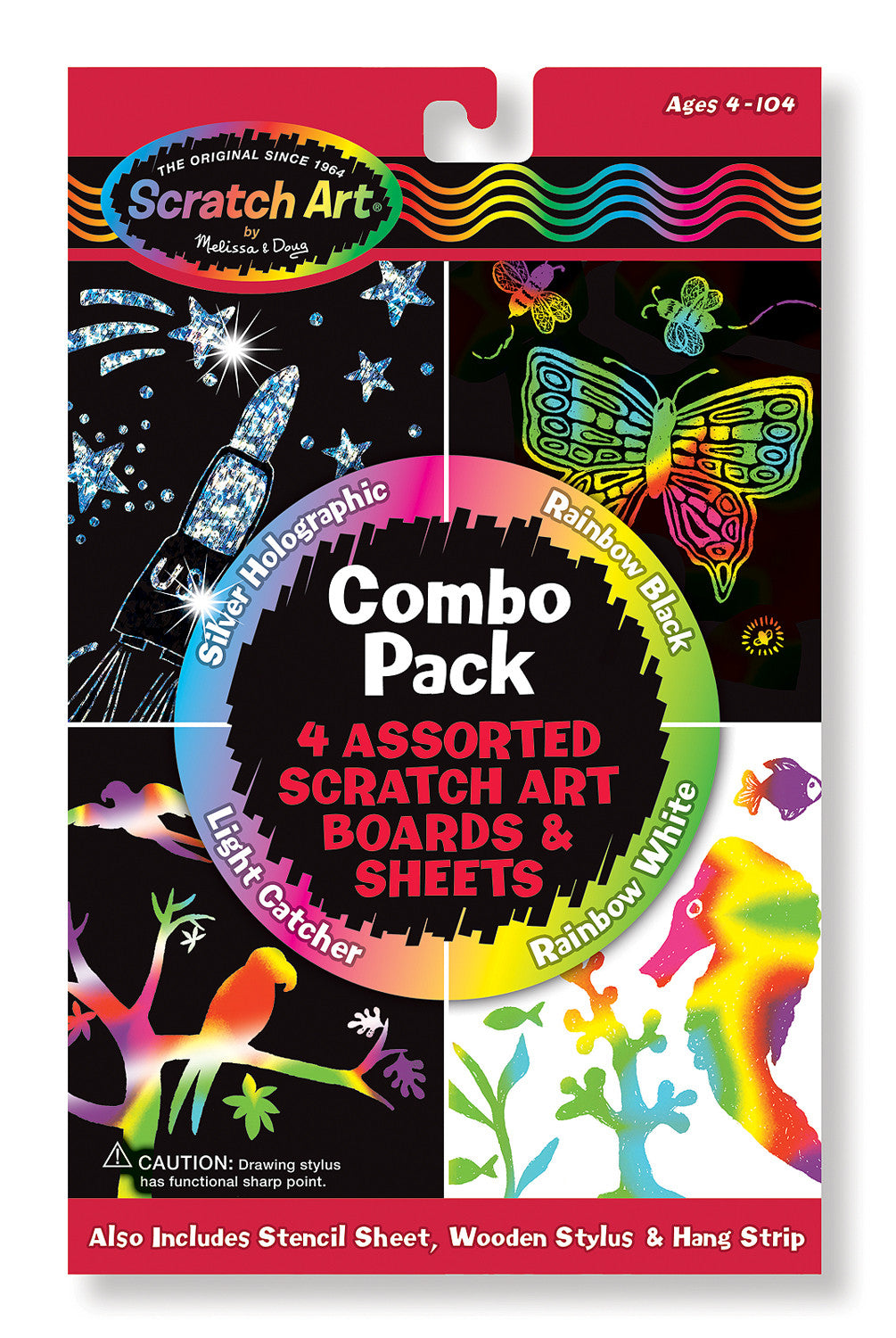 Melissa & Doug Scratch Art Combo Pack 5804