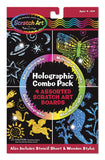 Melissa & Doug Holographic Scratch Art Combo Pack