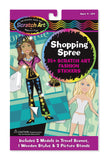 Melissa & Doug City Style Scratch Art Fashion Stickers