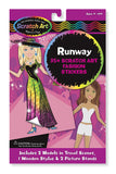 Melissa & Doug Runway Scratch Art Fashion Stickers 5871