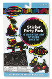 Melissa & Doug Sticker Scratch Art Party Pack