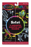 Melissa & Doug Safari Scratch Art Boards