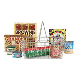 Melissa & Doug Pretend Play Toy Grocery Basket