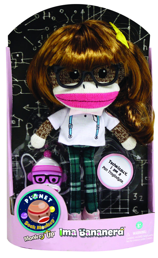 Planet Sock Monkey® Ima Bananerd 5935