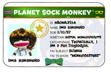 Planet Sock Monkey® Ima Bananerd 5935