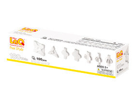 LaQ Free Style - Free Style 100 - White LAQ000446 by LaQ Blocks
