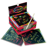 Melissa & Doug Rainbow Mini Scratch Art Notes (Box of 125) 5945