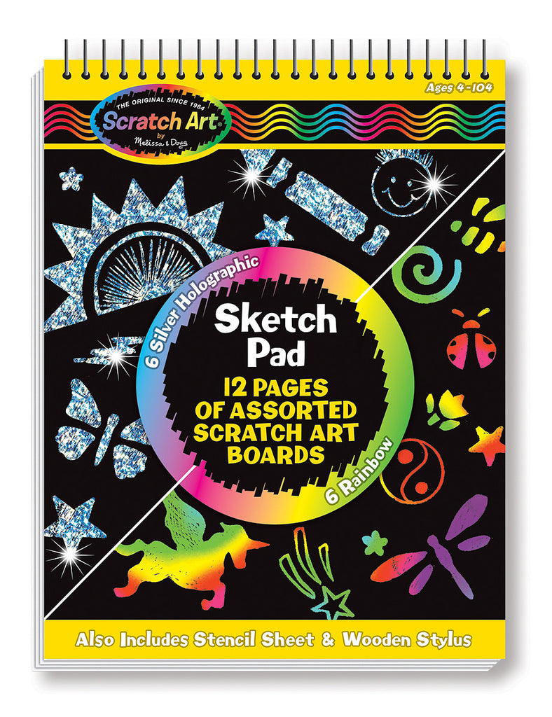 Melissa & Doug Scratch Art Sketch Pad 5946