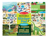 Melissa & Doug Reusable Sticker Pad - Habitats 4196