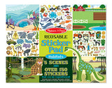 Melissa & Doug Reusable Sticker Pad - Habitats 4196