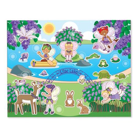 Melissa & Doug Scratch & Sniff Sticker Pad - Floral Fairies