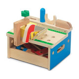 Melissa and Doug Kids' Hammer & Saw Tool Bench Set