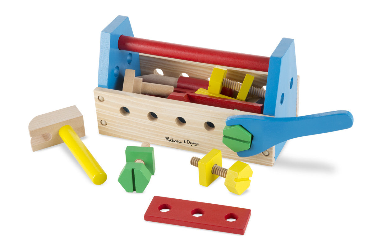 Melissa & Doug Wooden Toy Take-Along Tool Kit 494
