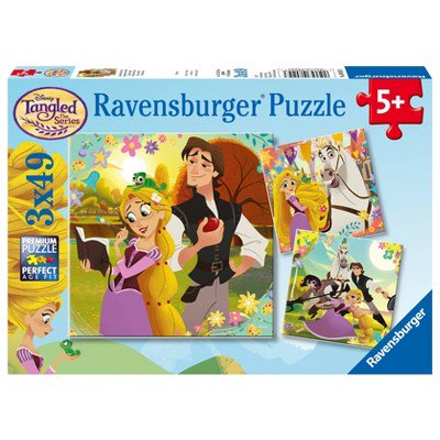 Ravensburger - Tangled TV Series (3 x 49 pc Puzzles)