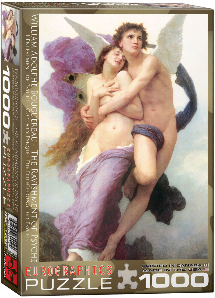 EuroGraphics Puzzles The Ravishment of Psyche by William Adolphe Bouguereau
