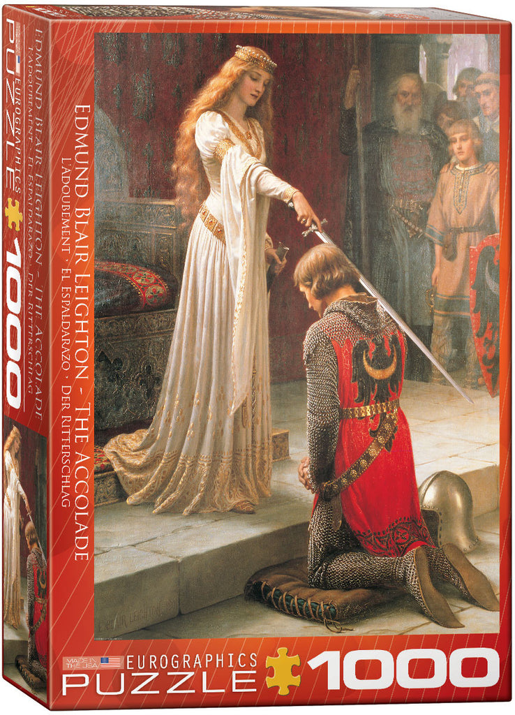 EuroGraphics Puzzles The Accolade byEdmund Blair Leighton