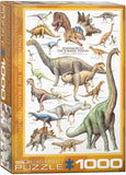 EuroGraphics Puzzles Dinosaurs of the Jurassic Period