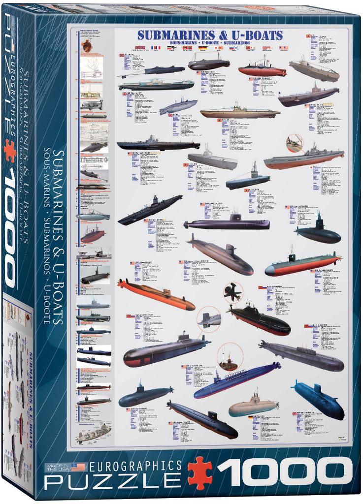 EuroGraphics Puzzles Submarines & U-Boats