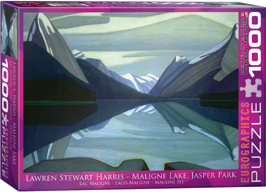 EuroGraphics Puzzles Maligne Lake byLawren S. Harris