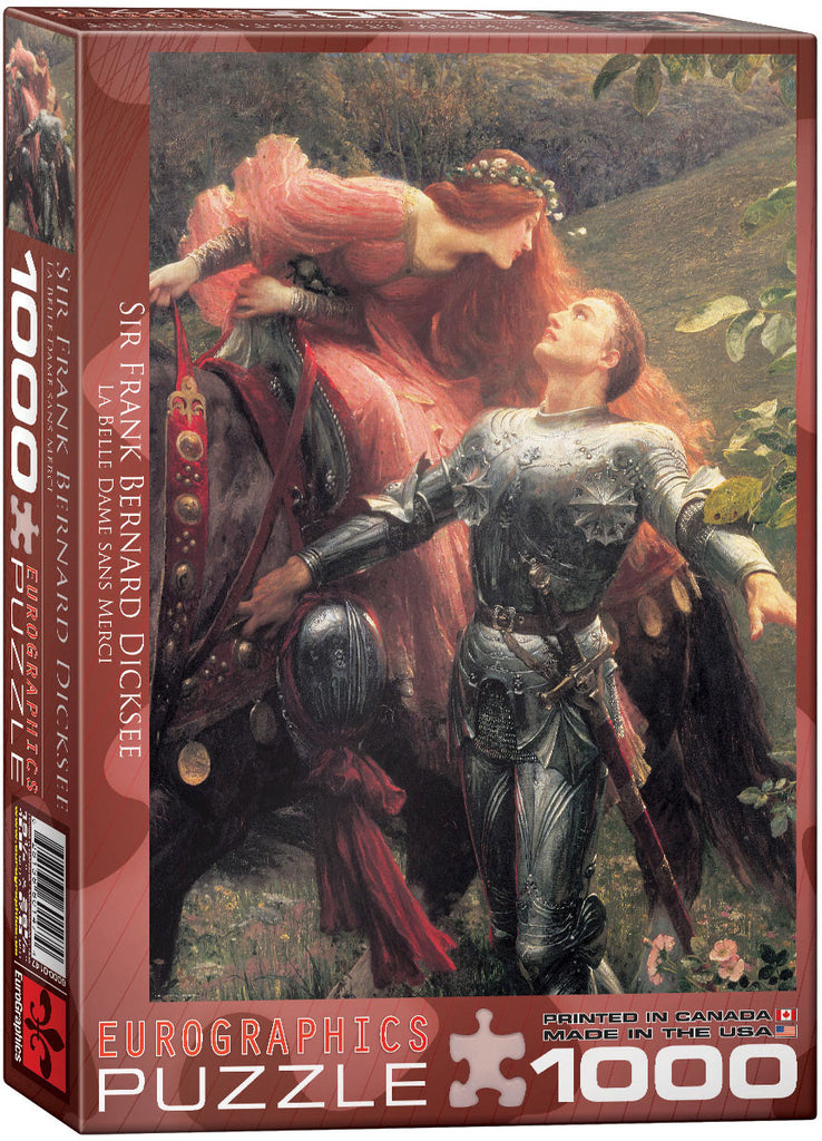 EuroGraphics Puzzles La Belle Dame Sans Merci bySir Frank B. Dicksee