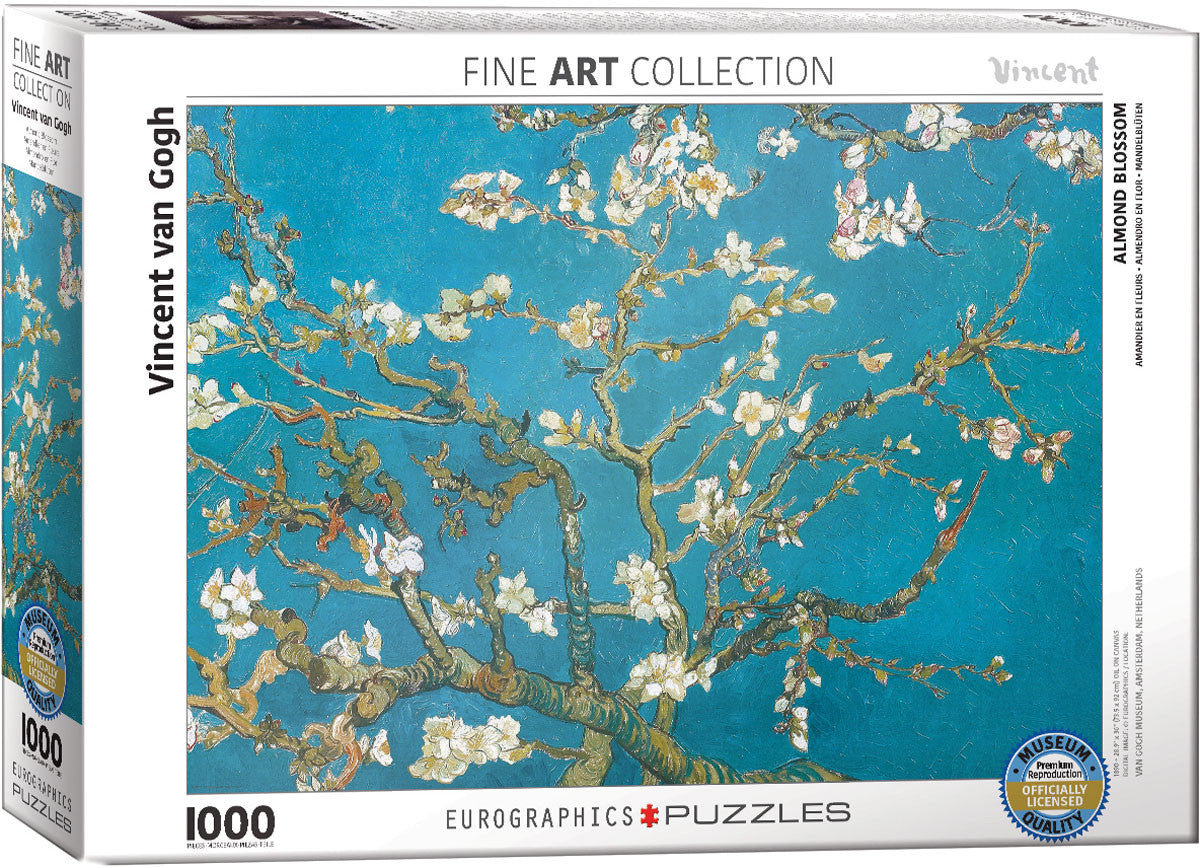 EuroGraphics Puzzles Almond Tree Branches in Bloom by Vincent Van Gogh