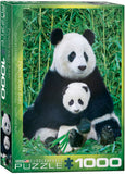 EuroGraphics Puzzles Panda Bear & Baby