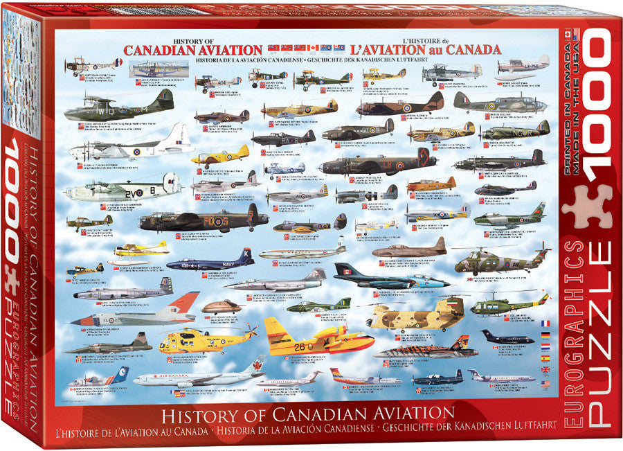 EuroGraphics Puzzles History of Canadian Aviation