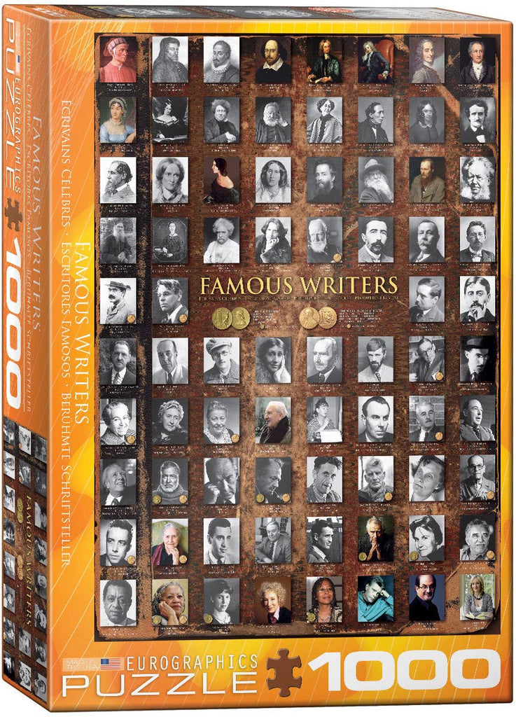 EuroGraphics Puzzles Famous Writers