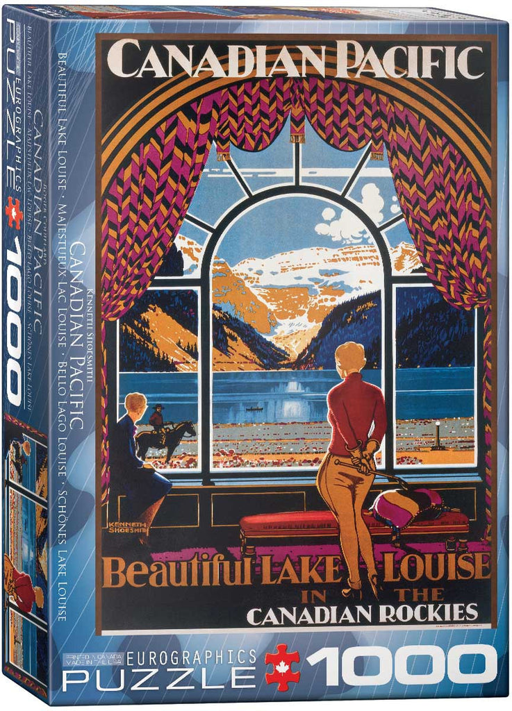 EuroGraphics Puzzles Beautiful Lake Louise byKenneth Shoesmith