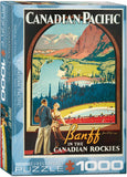 EuroGraphics Puzzles Baniff in the Canadian Rockies by James Crockart