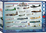 EuroGraphics Puzzles Allied Air Command-World War II Bombers